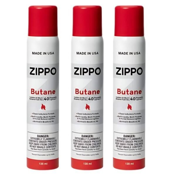 ZIPPO BUTANE FUEL 135ML 12CT/ BOX
