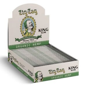 ZIG ZAG BRAUNSTEIN FRERES VINTAGE SERIES NATURAL GUM ROLLING PAPER 24CT/ BOX