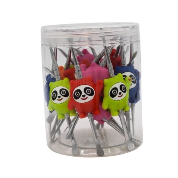 SILICONE DABBER TOOL CHARACTER DESIGN 20CT/ JAR