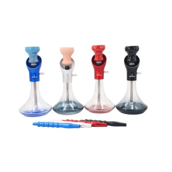 AADHI MODEL IRIS BUD SHAPED SHAFT (12'') HOOKAH KIT SET