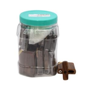 WOODEN SMALL DUGOUT 15CT/ JAR