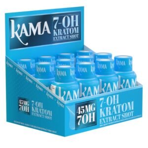 KAMA 7-OH HYDROXY KRATOM EXTRACT 45MG (30ML) SHOT 12CT/ BOX