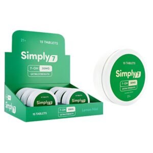 SIMPLY 7-OH HYDROXY EXTRA STRENGHT LEMON MINT 30MG PER TABLET 15CT/6PK