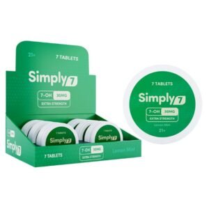 SIMPLY 7-OH HYDROXY EXTRA STRENGHT LEMON MINT 30MG PER TABLET 7CT/6PK