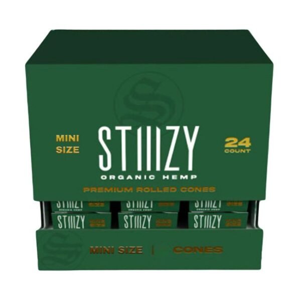 STIIIZY PREMIUM MINI SIZE ROLLED CONES 9PK 24CT/ BOX