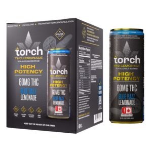 TORCH THC DRINK 60MG THC + 10MG CBD (12OZ 355ML/ CAN) 4CT/ BOX