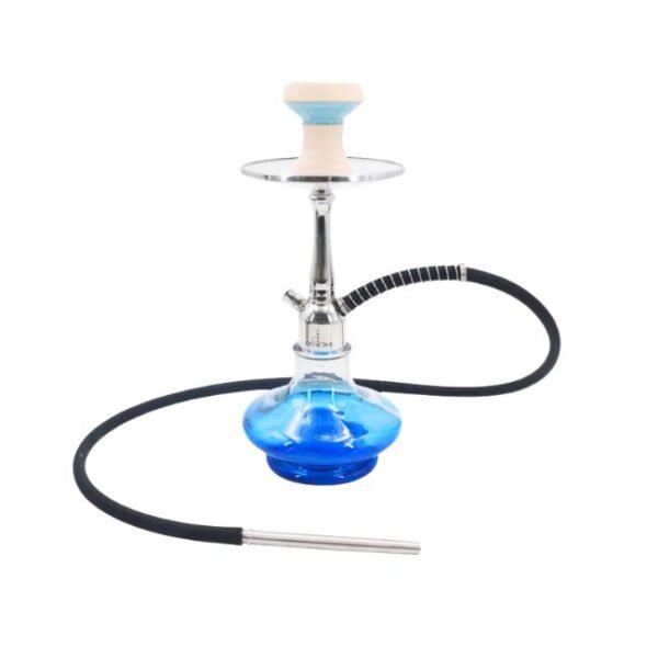 AADHI MODEL SWAN STAINLESS STEEL SHAFT (14.2'') HOOKAH KIT SET