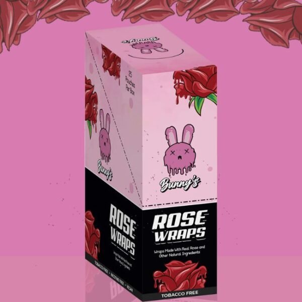BUNNY'S ROSE WRAPS 3PK 25CT/ BOX