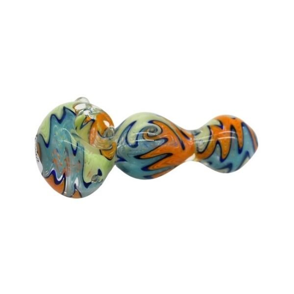4.5'' SPIRAL COLOR FANCY HAND PIPE