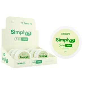 SIMPLY 7-OH HYDROXY LEMON MINT 18MG PER TABLET 15CT/6PK