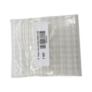 4'' CLEAR GLASS TUBE 20CT