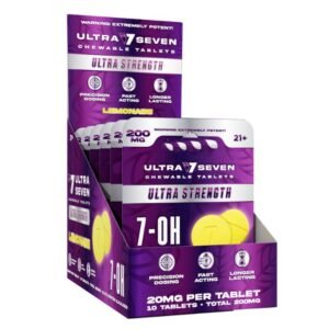 ULTRA 7 SEVEN ULTRA STRENGHT HYDROXY CHEWABLE 20MG PER TABLET 10CT/6PK