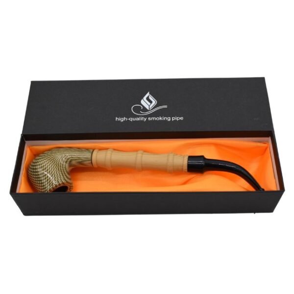 FENG SHUN COATED WOOD DESIGN PREMIUM SMOKING PIPE