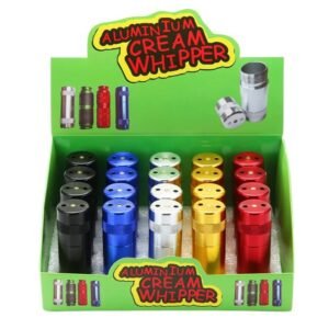 ALUMINIUM CREAM WHIPPER 20CT DISPLAY