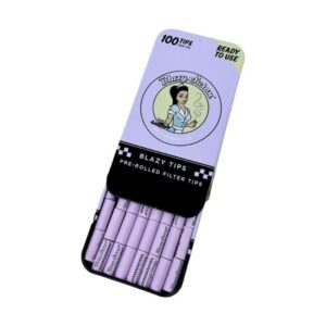 BLAZY SUSAN PRE ROLLED FILTER TIPS 100CT TIN 12CT/ BOX