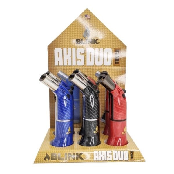 BLINK AXIS DUO TORCH ITEM #928 DISPLAY OF 6CT