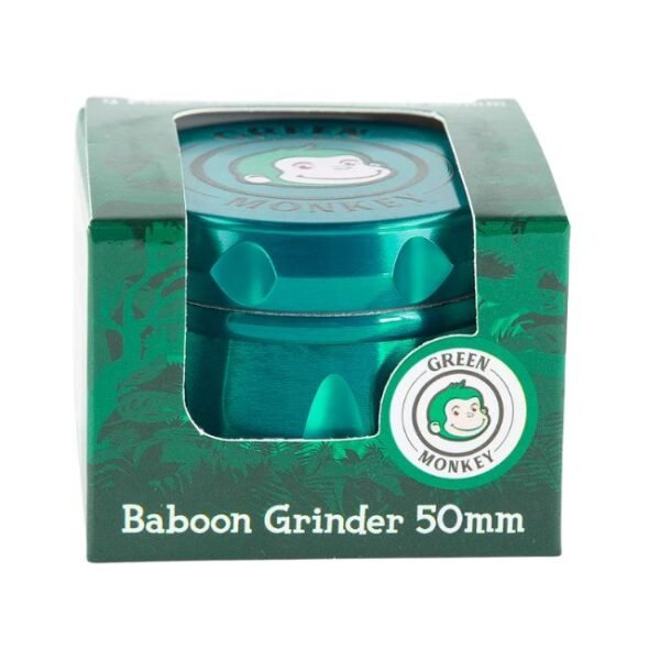 GREEN MONKEY 4 PART BABOON GRINDER 50MM