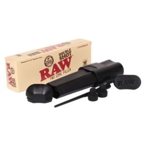 RAW DOUBLE SHOT TWO CONE FILLER FOR 1-1/4 SIZE CONES