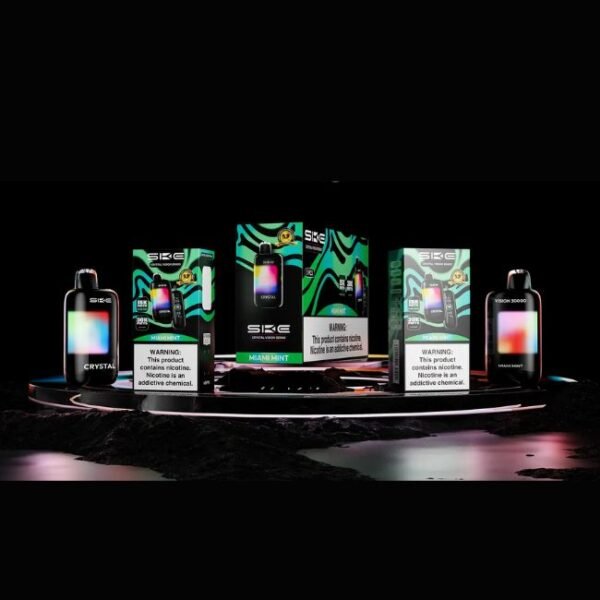SKE CRYSTAL VISION 5% DISPOSABLE (100ML) POWER MODE 15K & ECO.MODE 30K PUFFS 5CT/ BOX