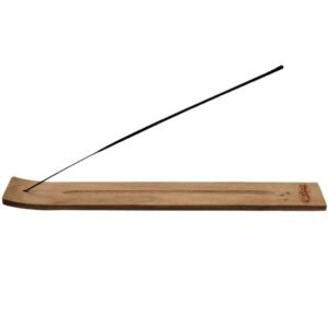 WILD BERRY US MADE WOODEN BOAT LIGHT STAIN INCENSE HOLDER (US-WIBL) 12CT/ BOX