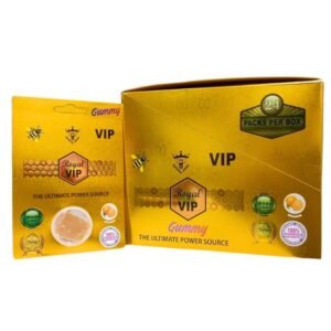 VIP ROYAL THE ULTIMATE POWER SOURCE MALE ENHANCEMENT GUMMIES ORANGE 24CT/ BOX