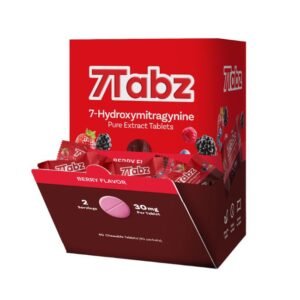 7TABZ HYDROXY PURE KRATOM LEAF EXTRACT 30MG PER TABLET 1CT/40PK