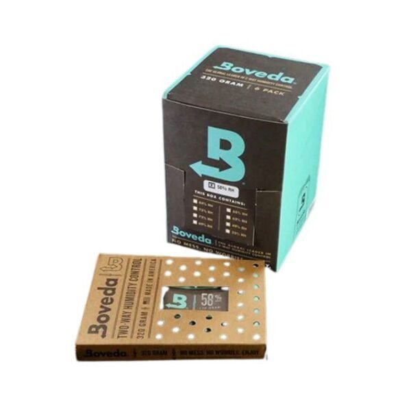BOVEDA 58% HUMIDITY CONTROL 320GM 6CT/ BOX