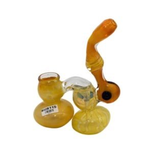 7'' DOUBLE CHAMBER FANCY HEAVY DUTY BUBBLER