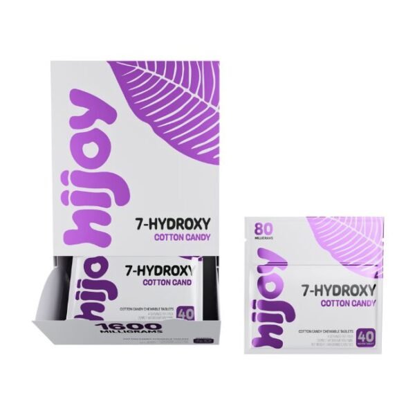 HIJOY 7-HYDROXY EXTRA STRENGHT 40MG PER TABLET 2CT/20PK