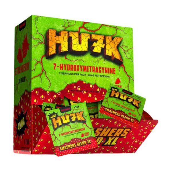 HU7K 7-HYDROXY SMASHERS BLEND XL 40MG PER TABLET 1CT/30PK