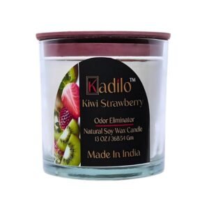KADILO ODOR ELIMINATOR NATURAL SOY WAX 13OZ CANDLE JAR