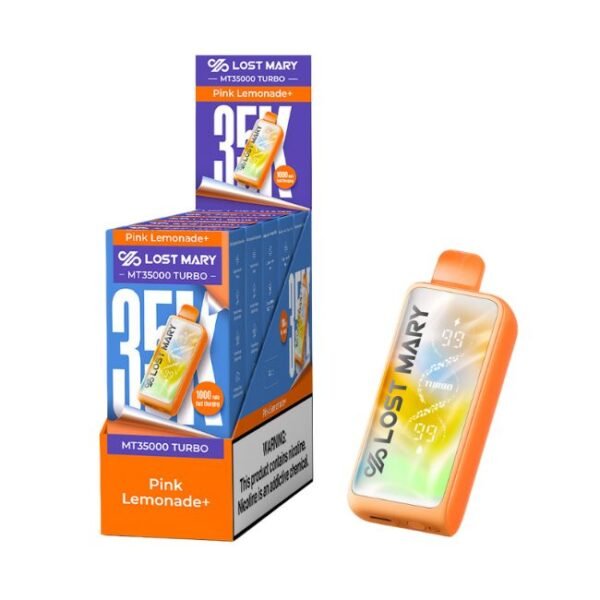 LOST MARY MT35000 TURBO 5% DISPOSABLE (90ML) 35K PUFFS 5CT/ BOX