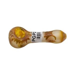 PHOENIX GLASS 4.5'' GOLD FUMING WITH SCREEN HAND PIPE
