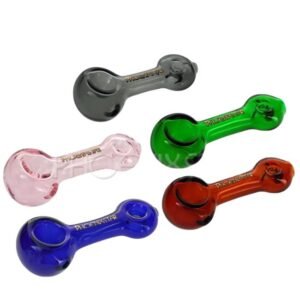 PHOENIX GLASS 4'' FANCY COLOR TUBE HAND PIPE