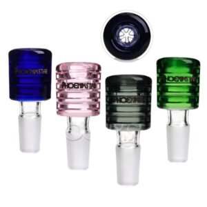 PHOENIX GLASS 14MM ASSORTED COLOR HEAVY SCREEN BOWL