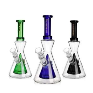 PHOENIX GLASS 10'' FANCY BEAKER WATER PIPE