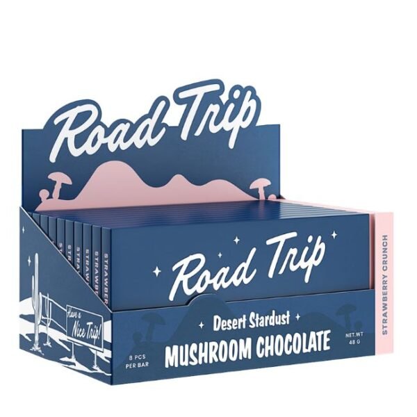 ROAD TRIP DESERT STARDUST MUSHROOM CHOCOLATE BAR 10CT/ BOX