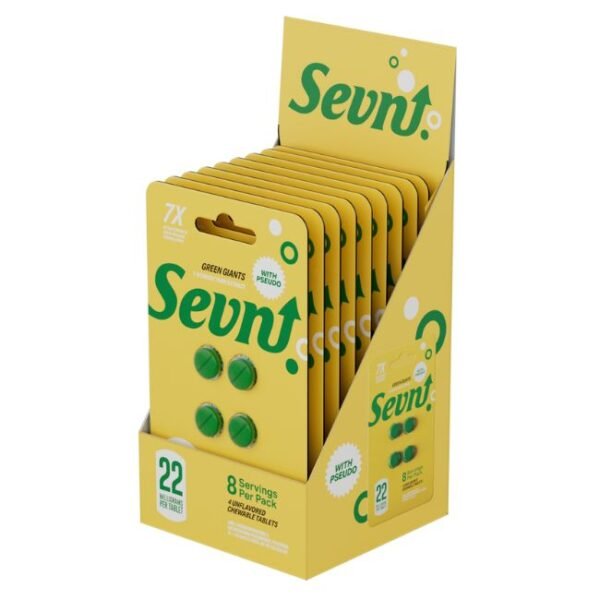 SEVN 7X ULTRA STRENGHT HYDROXY WITH PSEUDO 22MG PER TABLET 4CT/10PK