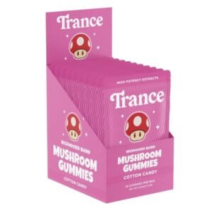 TRANCE MICRODOSED BLEND MUSHROOM 10PK GUMMIES 10CT/ BOX