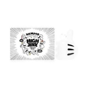 HEMPER GLASS 5.8'' HIGH JINX CARTOON BONG WATER PIPE