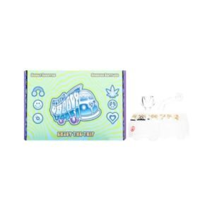 HEMPER GLASS 6'' GROOVY VAN BONG WATER PIPE