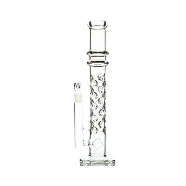 16" SUPER SWISS DIAMOND PERC DESIGN GLASS WATER PIPE