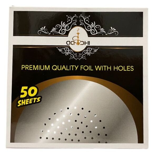AADHI PREMIUM QUALITY FOIL WITH HOLES 50 SHEETS PER BOX