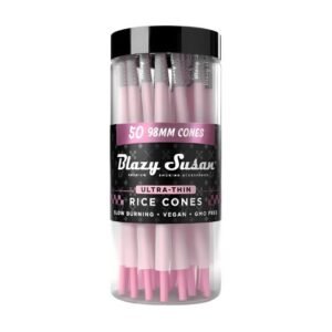 BLAZY SUSAN 98MM ULTRA THIN RICE CONE 50CT JAR