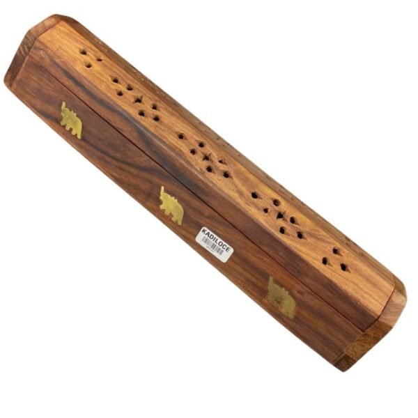 KADILO COFFIN ASSORTED DESIGN INCENSE HOLDER 2PK