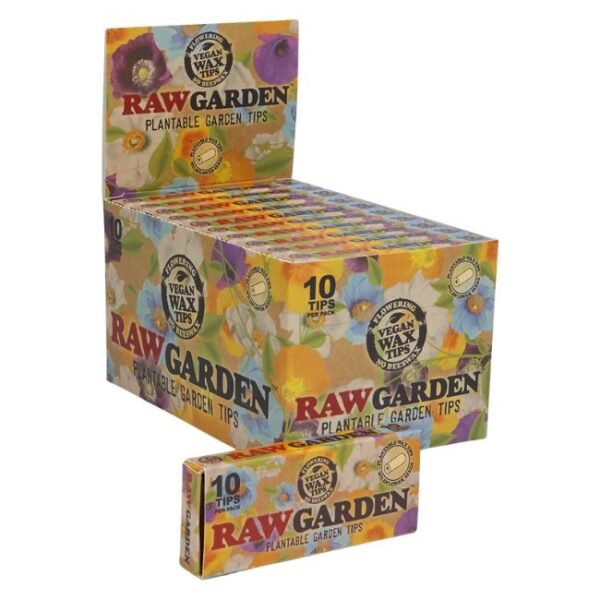 RAW GARDEN PLANTABLE WAX SEED TIPS 10PK 20CT/ BOX