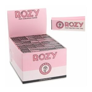 ROZY PINK PERFORATED TIPS 50CT/ BOX