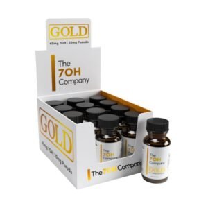 THE 7OH COMPANY GOLD EDITION 7HYDROXY + PSEUDO 60MG (30ML) SHOT 12CT/ BOX