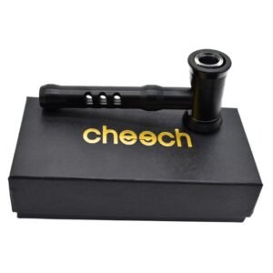 CHEECH 5"INCH ALUMINIUM MOLINE HANDPIPE WITH GLASS