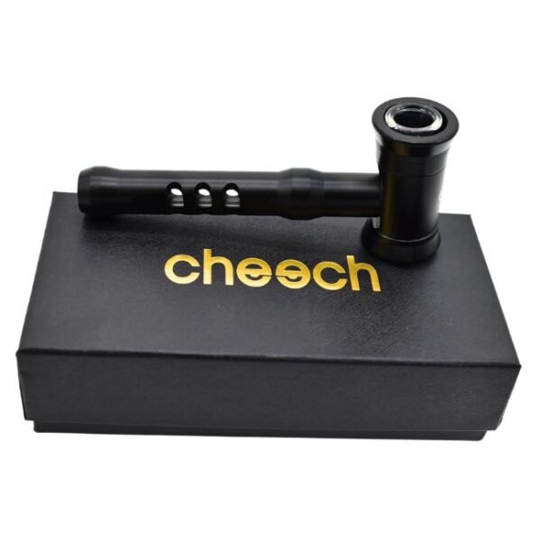 CHEECH 5"INCH ALUMINIUM MOLINE HANDPIPE WITH GLASS